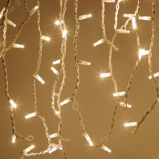 Гирлянда ЭРА ERAPS-SP1 светодиодная новогодняя занавес уличная 220 В 2*3 м тёплый белый свет 600 LED