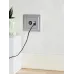BRITE Розетка двойная TV+RJ45 кат.5E РТВ/РК12-БрА алюминий