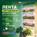 Лента светодиодная для растений с адаптером 12V FITO-Strip Light-RB-27W-3m-12V-IP65 красно-синего спектра 3м IP65 GREEN LINE