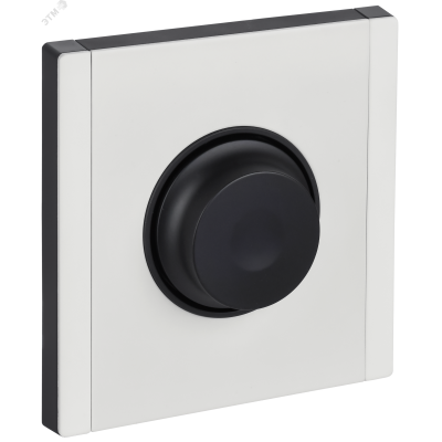 FORTE&PIANO Светорегулятор поворотно-нажимной 600Вт FP254M металл белый IEK