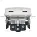 BRITE Розетка 1-местная с заземлением с защитными шторками и крышкой 16А IP44 РСбш10-3-44-БрАБ арктический белый IEK