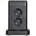 DOMINIC Удлинитель У08K 8 мест 2P+PE 1,5м 3х1,0мм2 16А/250В USB A+C 20Вт черный IEK