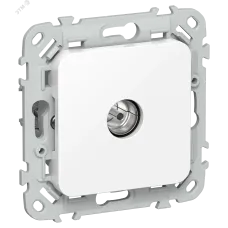 FLITE Розетка TV экранированная оконечная тип M РТВм-1-1-1-ФлБ белый IEK