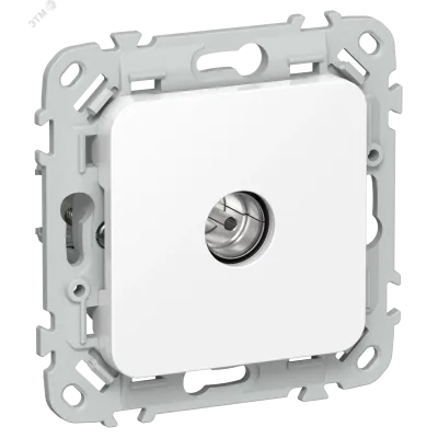 FLITE Розетка TV экранированная оконечная тип M РТВм-1-1-1-ФлБ белый IEK