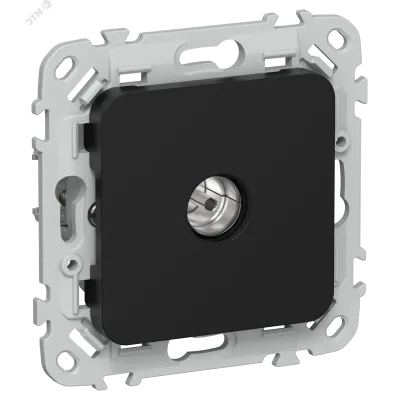 FLITE Розетка TV экранированная оконечная тип M РТВм-1-1-1-ФлЧ черный IEK