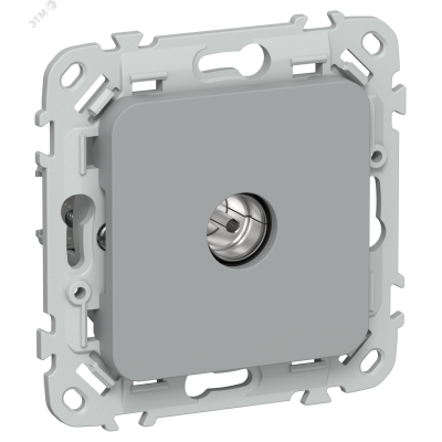 FLITE Розетка TV экранированная оконечная тип M РТВм-1-1-1-ФлС серый IEK