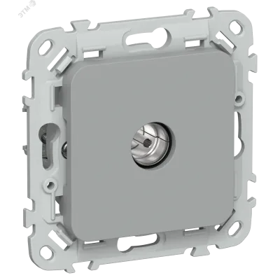 FLITE Розетка TV экранированная оконечная тип M РТВм-1-1-1-ФлС серый IEK