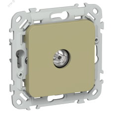 FLITE Розетка TV экранированная оконечная тип M РТВм-1-1-1-ФлО оливковый IEK