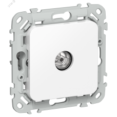 FLITE Розетка TV экранированная проходная тип M РТВм-1-1-2-ФлБ белый IEK