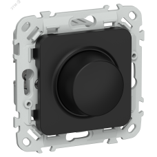 FLITE Светорегулятор проходной TRIAC 550Вт СС26-5-12-ФлЧ черный IEK