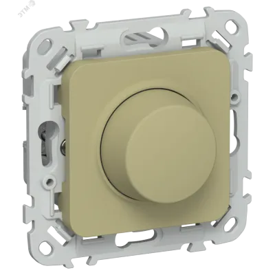 FLITE Светорегулятор проходной TRIAC 550Вт СС26-5-12-ФлО оливковый IEK