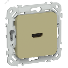 FLITE Розетка HDMI РШДМА-ФлО оливковый IEK