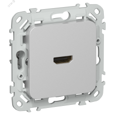 FLITE Розетка HDMI РШДМА-ФлА алюминий IEK