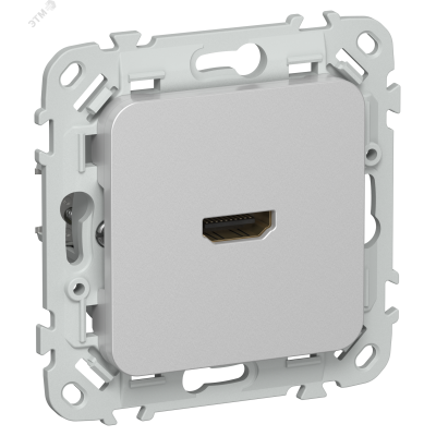 FLITE Розетка HDMI РШДМА-ФлА алюминий IEK