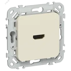 FLITE Розетка HDMI РШДМА-ФлСл сливочный IEK