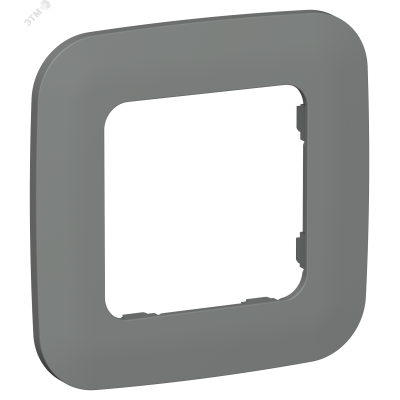 FLITE ARTISTIC Рамка 1-местная РУ-1-А-ФлМА мокрый асфальт IEK