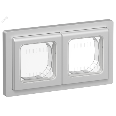 FLITE Рамка 2-местная IP55 Рпро-2-55-ФлА алюминий IEK