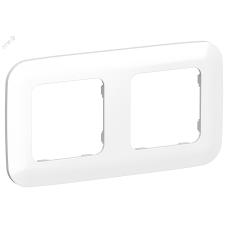 FLITE ARTISTIC Рамка 2-местная РУ-2-А-ФлБ белый IEK