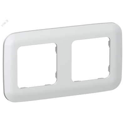 FLITE ARTISTIC Рамка 2-местная РУ-2-А-ФлЖ жемчуг IEK