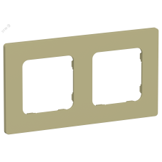 FLITE CLASSIC Рамка 2-местная РУ-2-К-ФлО оливковый IEK