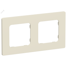 FLITE CLASSIC Рамка 2-местная РУ-2-К-ФлСл сливочный IEK