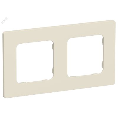 FLITE CLASSIC Рамка 2-местная РУ-2-К-ФлСл сливочный IEK