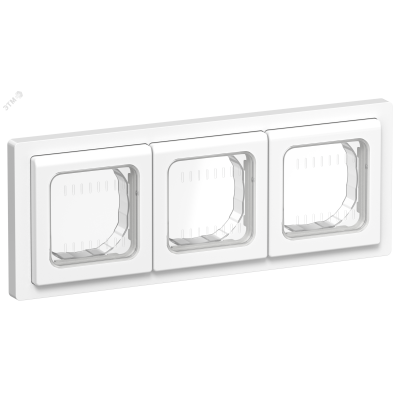FLITE Рамка 3-местная IP55 Рпро-3-55-ФлБ белый IEK