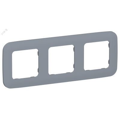 FLITE ARTISTIC Рамка 3-местная РУ-3-А-ФлМ маренго IEK