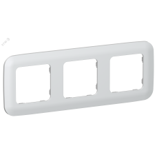 FLITE ARTISTIC Рамка 3-местная РУ-3-А-ФлЖ жемчуг IEK
