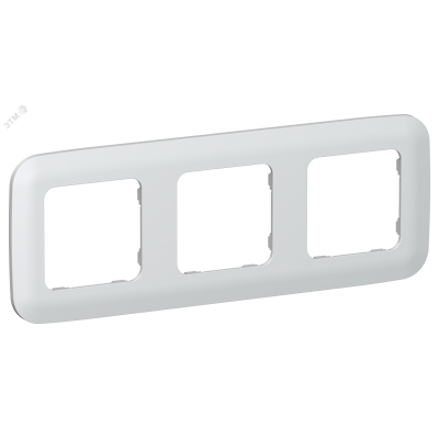 FLITE ARTISTIC Рамка 3-местная РУ-3-А-ФлЖ жемчуг IEK