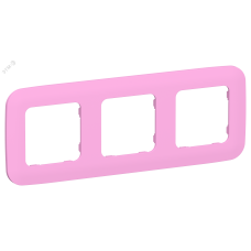 FLITE ARTISTIC Рамка 3-местная РУ-3-А-ФлПр пурпурный IEK