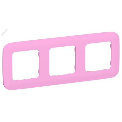 FLITE ARTISTIC Рамка 3-местная РУ-3-А-ФлПр пурпурный IEK