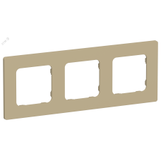 FLITE CLASSIC Рамка 3-местная РУ-3-К-ФлХ хаки IEK