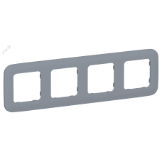 FLITE ARTISTIC Рамка 4-местная РУ-4-А-ФлМ маренго IEK