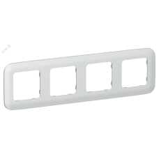 FLITE ARTISTIC Рамка 4-местная РУ-4-А-ФлЖ жемчуг IEK