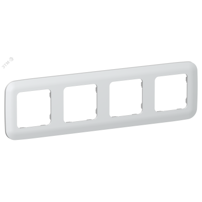 FLITE ARTISTIC Рамка 4-местная РУ-4-А-ФлЖ жемчуг IEK