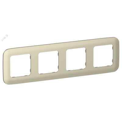 FLITE ARTISTIC Рамка 4-местная РУ-4-А-ФлШ шампань IEK