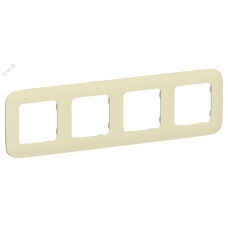 FLITE ARTISTIC Рамка 4-местная РУ-4-А-ФлН навахо IEK