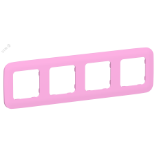 FLITE ARTISTIC Рамка 4-местная РУ-4-А-ФлПр пурпурный IEK