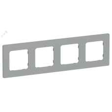 FLITE CLASSIC Рамка 4-местная РУ-4-К-ФлС серый IEK
