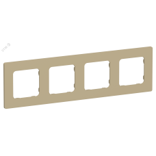 FLITE CLASSIC Рамка 4-местная РУ-4-К-ФлХ хаки IEK