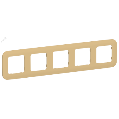 FLITE ARTISTIC Рамка 5-местная РУ-5-А-ФлШм шамуа IEK