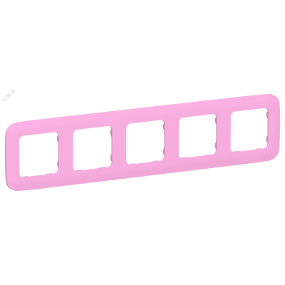 FLITE ARTISTIC Рамка 5-местная РУ-5-А-ФлПр пурпурный IEK