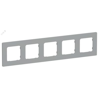FLITE CLASSIC Рамка 5-местная РУ-5-К-ФлС серый IEK
