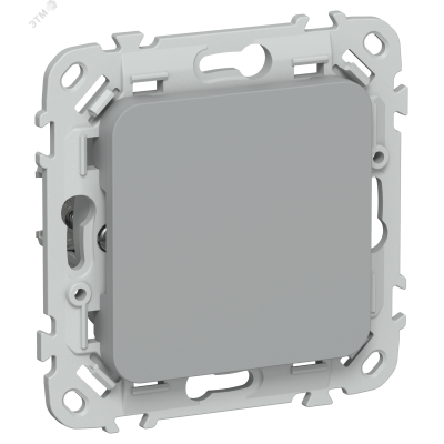 FLITE Заглушка с суппортом ЗГ-ФлС серый IEK