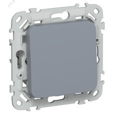 FLITE Выключатель 1-клавишный 10А ВС11-1-0-ФлМ маренго IEK