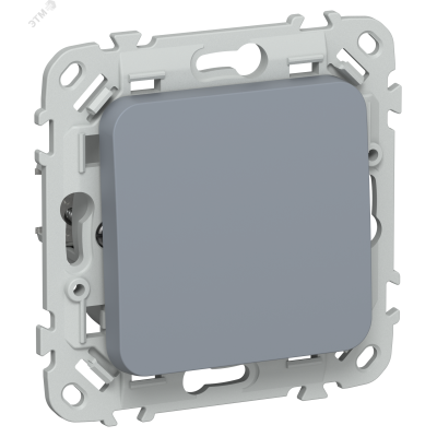 FLITE Выключатель 1-клавишный 10А ВС11-1-0-ФлМ маренго IEK