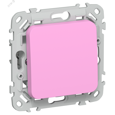 FLITE Выключатель 1-клавишный 10А ВС11-1-0-ФлПр пурпурный IEK