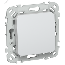 FLITE Выключатель 1-клавишный проходной 10А ВС61-1-0-ФлЖ жемчуг IEK