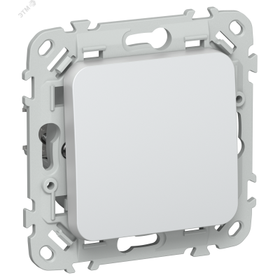 FLITE Выключатель 1-клавишный проходной 10А ВС61-1-0-ФлЖ жемчуг IEK